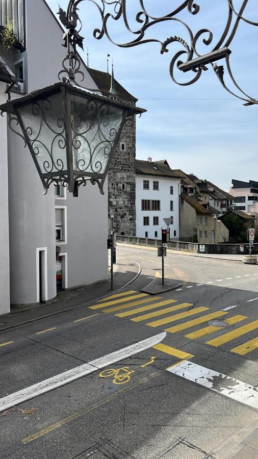 Blick Auf Schwarzen Turm - Freihofapartments Brugg  Zewnętrze zdjęcie